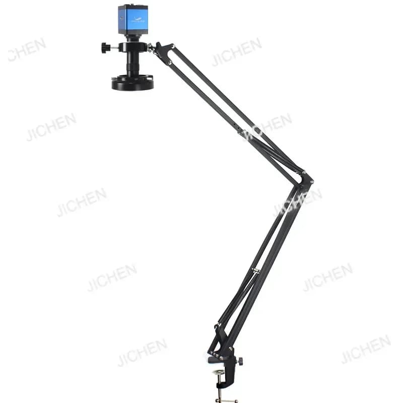 TOOL 1080P Interfaccia HDMI VGA ad alta definizione Staffa a sbalzo 130x Telecamera per microscopio elettronico industriale con telecomando