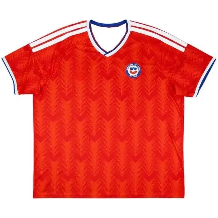 Maglia da calcio da uomo della squadra nazionale del Cile stagione 2026-27 T-shirt Maglia da allenamento per bambini traspirante ad asciugatura rapida Top casual