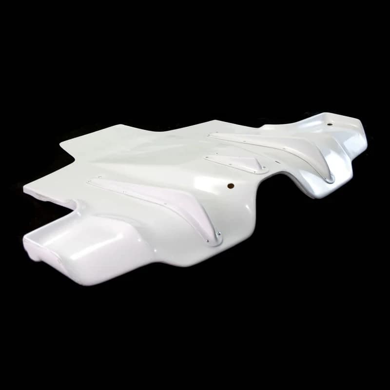 Suitable F56 S DAG Style Ver 2.1 Fiber Glass Unpainted Rear Bumper Under Lip Diffuser