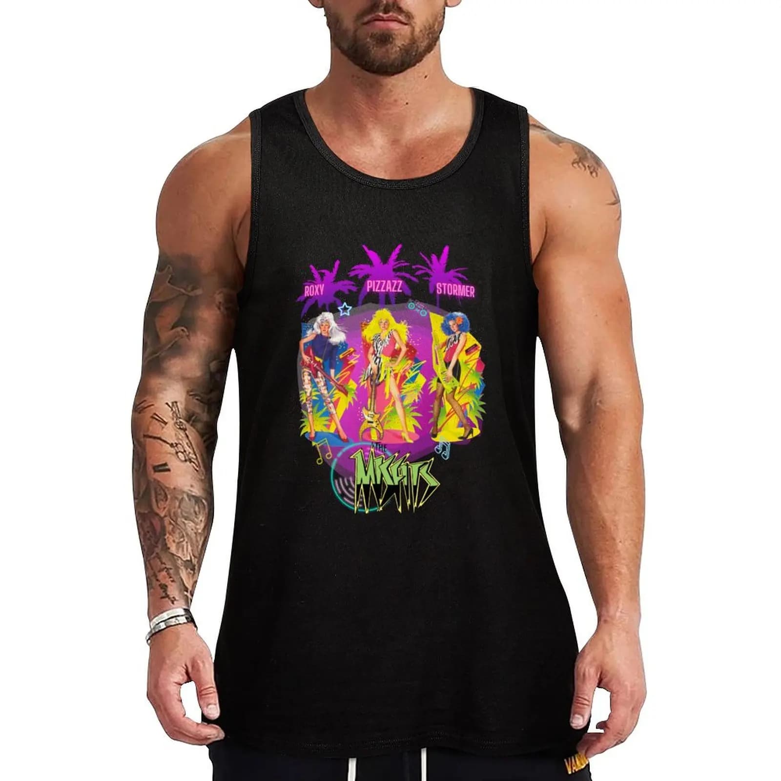 Misfits (01) - Jem - Collezione Pop Culture - Maglietta senza maniche sarkastica, semplice, tinta unita, casual, per tutti i giorni