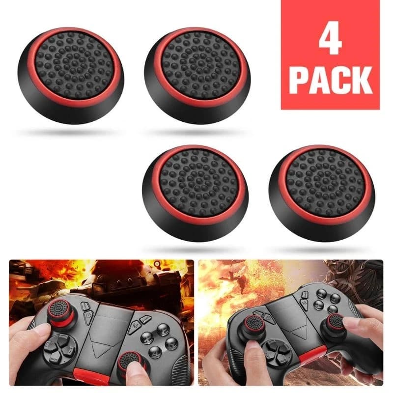 4PCS/10PCS anti-slip Silicone Analog Joystick Thumbstick Thumb Stick Grip Caps PS3 PS4 PS5 Xbox 360 Xbox One Controller