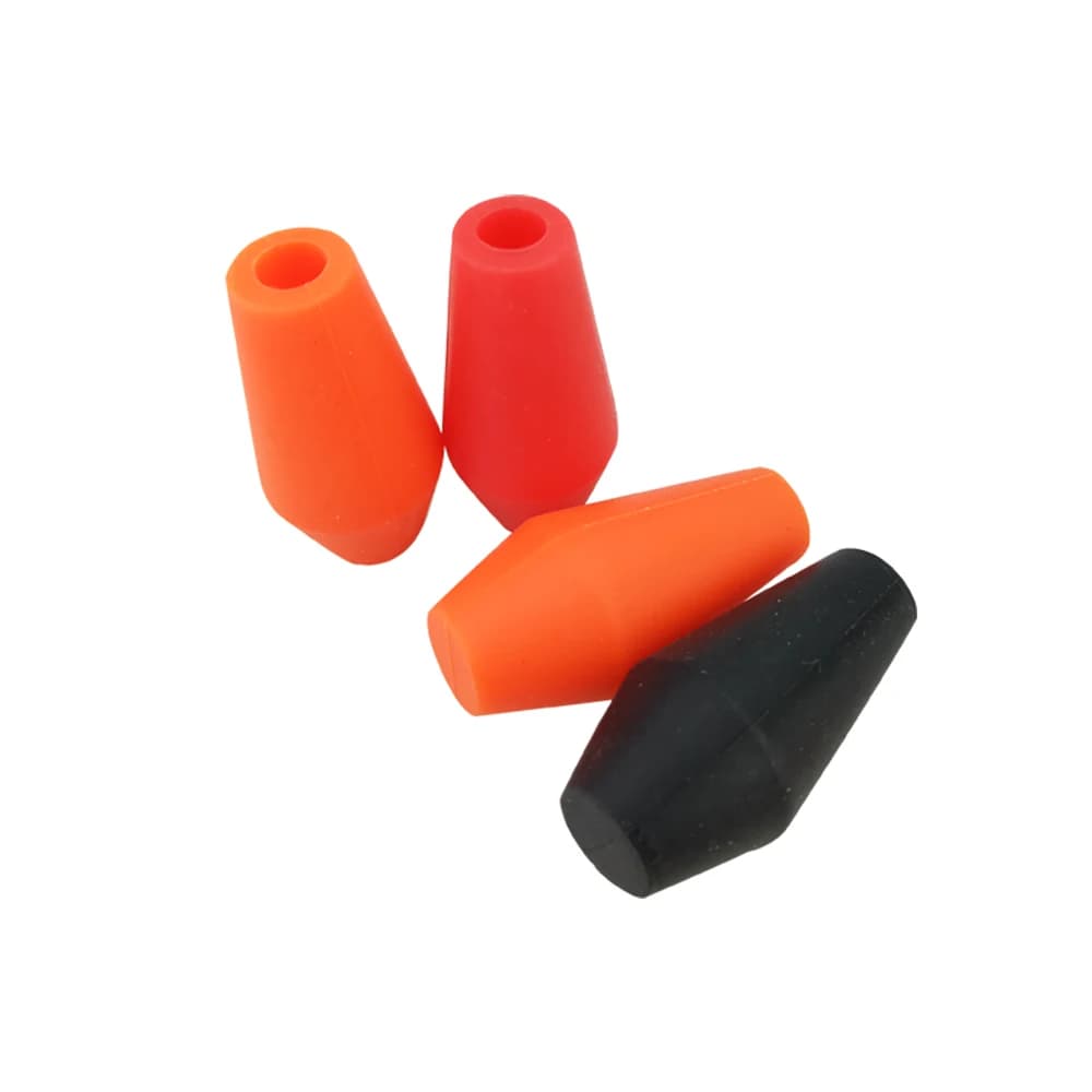 6/12pz Punte in Gomma per Tiro con l'Arco, per Aste OD 6mm/8mm, per Allenamento e Pratica di Tiro