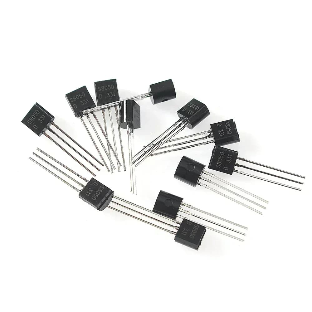 50PCS 100PCS Transistor S8050 S8550 S9011 S9012 S9013 S9014 S9015 S9018 SS8050 SS8550 TO-92 Kit di componenti elettronici