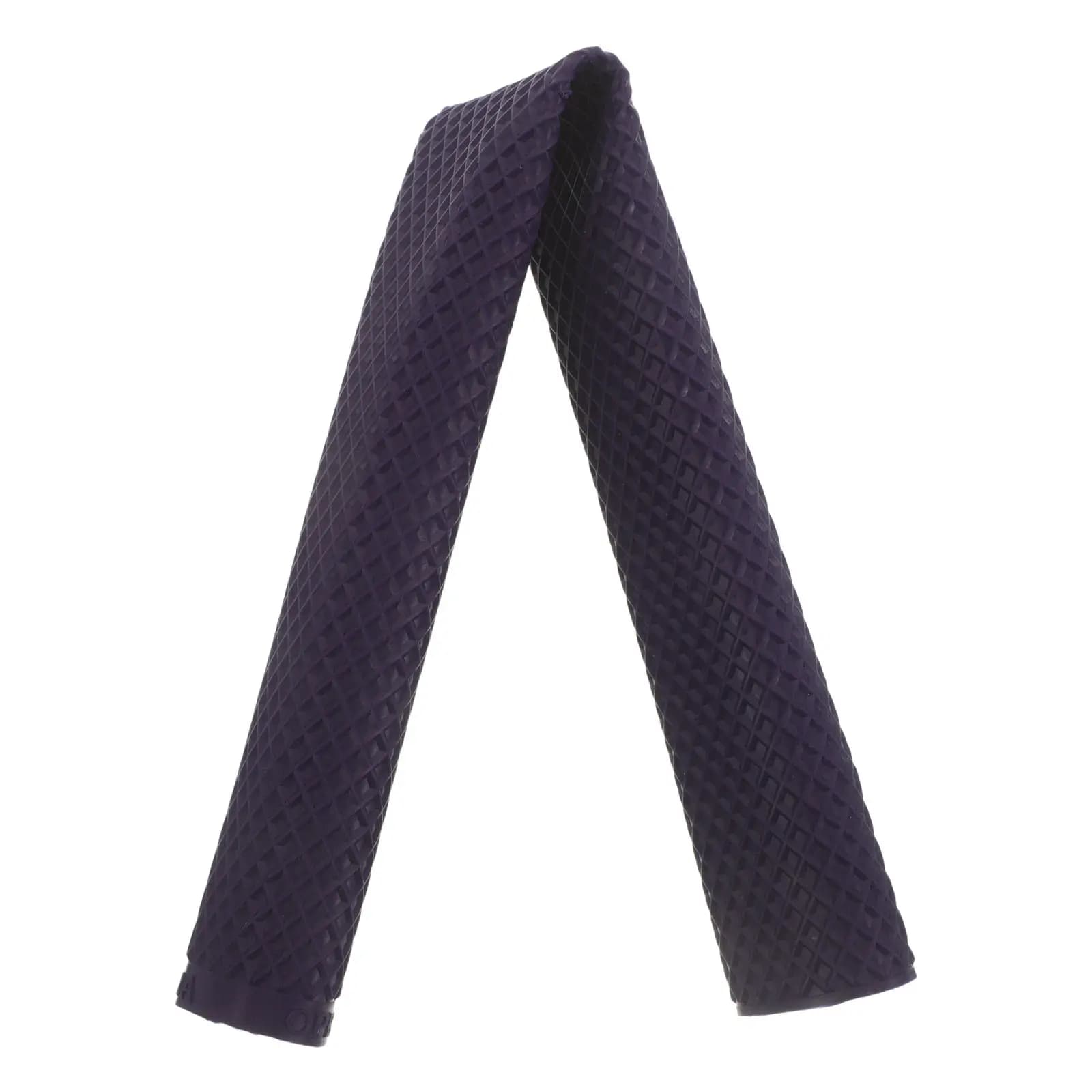 Pool Cue Handle Grip Sleeve Silicone Tubing Wrap Anti Slip Handle Protector Fishing Rod Snooker Accessories Purple Sweat