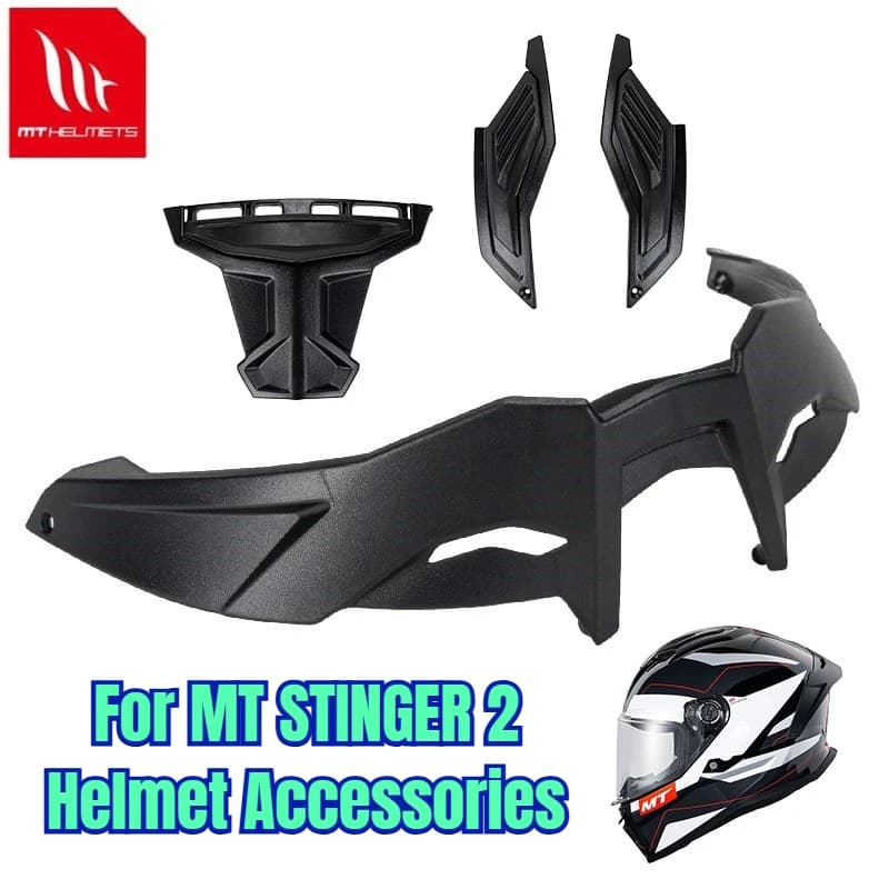 Spoiler di Ricambio per Casco Moto MT STINGER 2 STINGER 2 AIR, Accessori per Casco