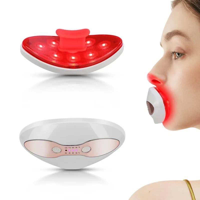 Strumento per la bellezza delle labbra Riscaldamento a LED Dispositivo per l'ingrandimento delle labbra Dudu con collagene a luce infrarossa portatile Strumento per la protezione completa degli occhi
