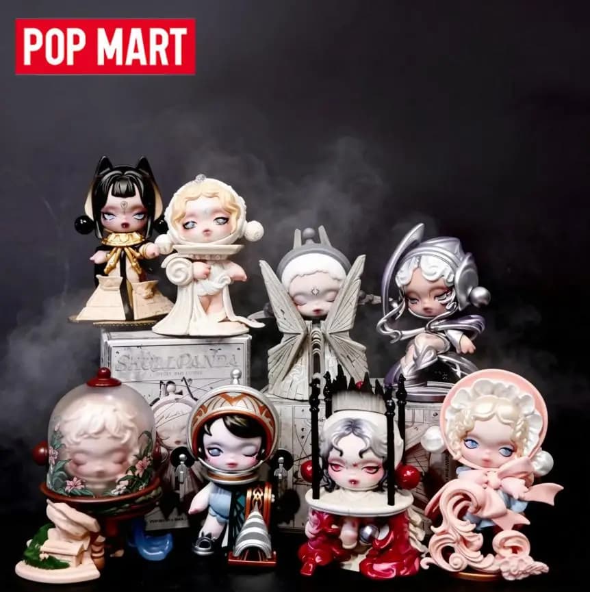 POP MART SKULLPANDA WHERE TIME DWELLS Series Mystery Blind Box Surprise Unbox Kawaii Doll Anime Toy Present Box