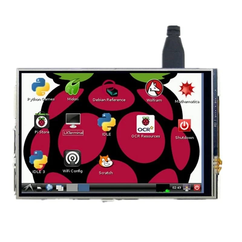 Hot Sale 3.5 Inch 480x320 TFT Monitor LCD Touchscreen Kit For Raspberry Pi B+/2B Raspberry Pi 3 Model B Touch Screen Display