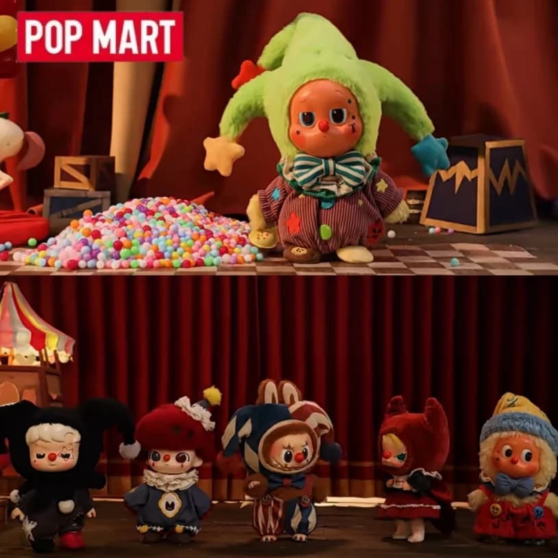POP MART WHY SO SERIOUS Serie Vinile Peluche Scatola cieca originale Scatola misteriosa a sorpresa Cute Anime Action Figure Bambole regalo di Halloween