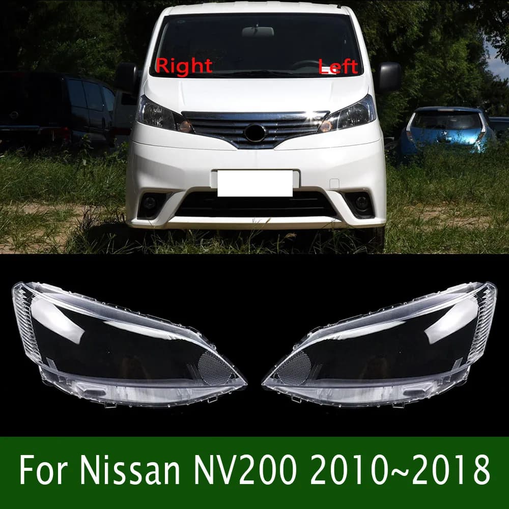 Copertura Faro Anteriore per Nissan NV200 2010-2018, Protezione Lampada, Guscio Faro