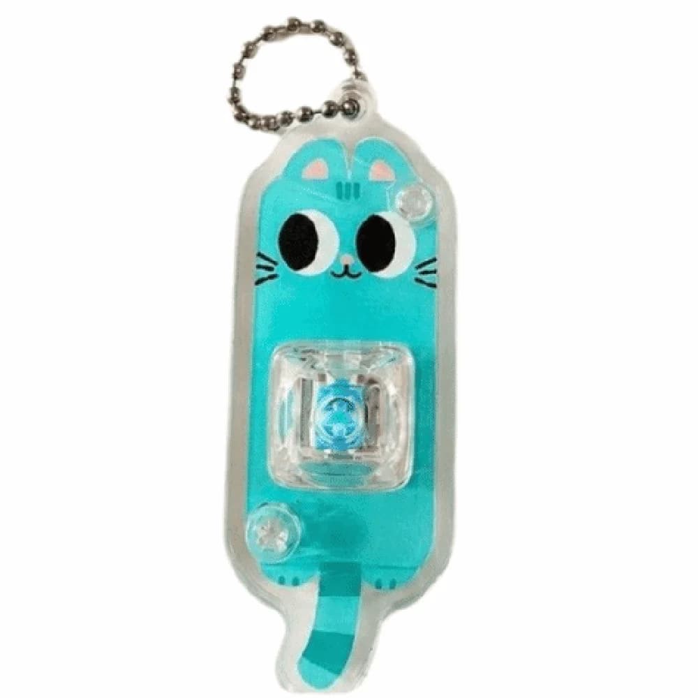 Portable Keychain Fidget Mechanical Buttons Cute Mechanical Keyboard Keychain Tactile Mini Button Keychain Bag Charm