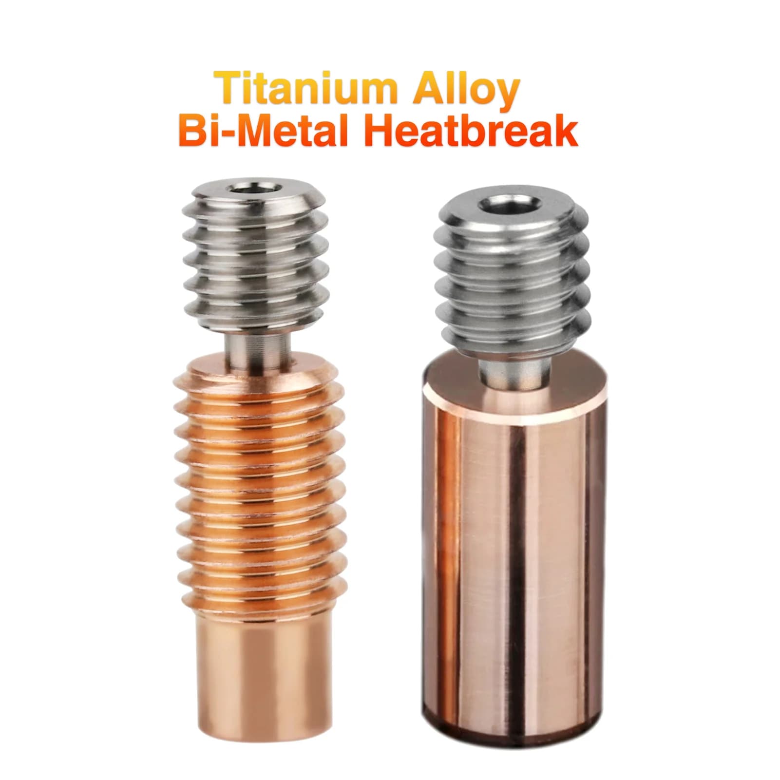 E3D V6 Bimetallico Heatbreak Rame Titanio Aggiornamento Gola Per Artiglieria Sidewinder X1 X2/Genius, Genius Pro Stampante 3D V6 Gola