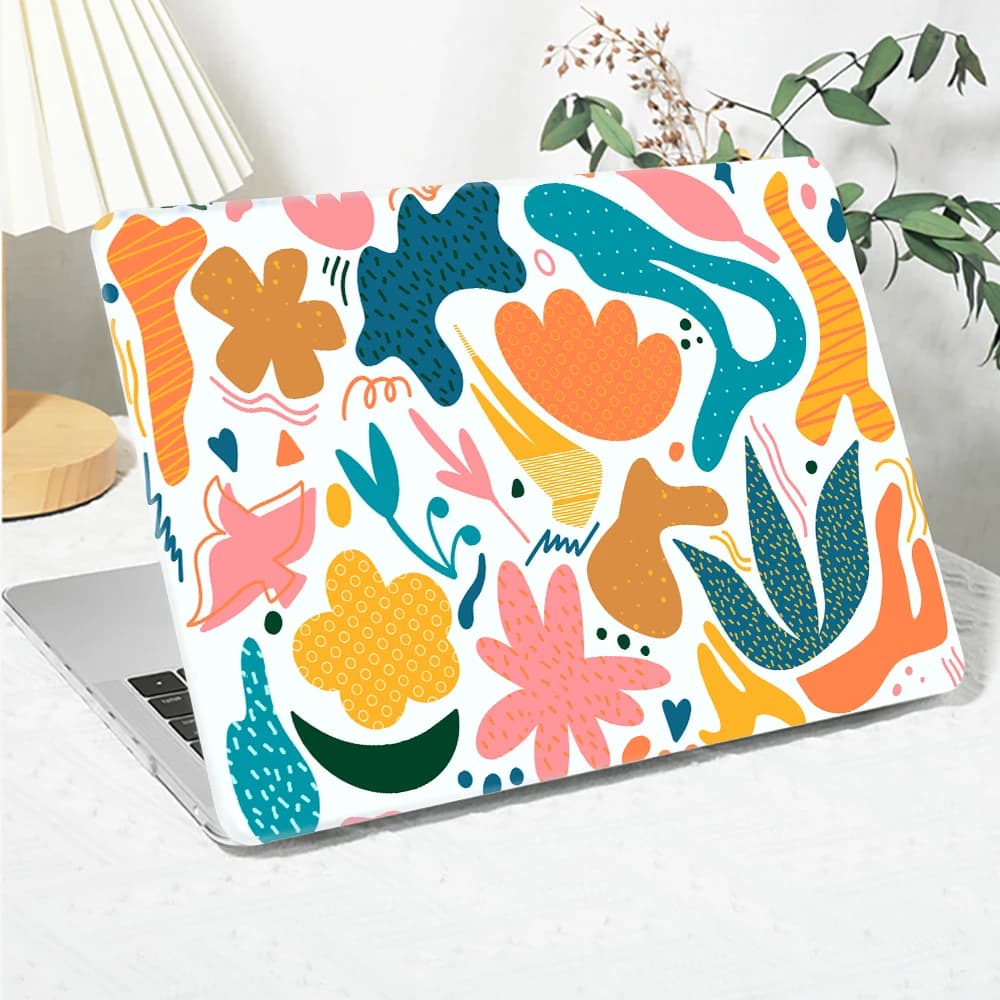 Custodia protettiva per laptop per MacBook Air 15 2023 Cover M2 modello A2941 Shell per MacBook Pro M1 M2 M3 M4 Max 16 14 Custodia con stampa da 13 pollici