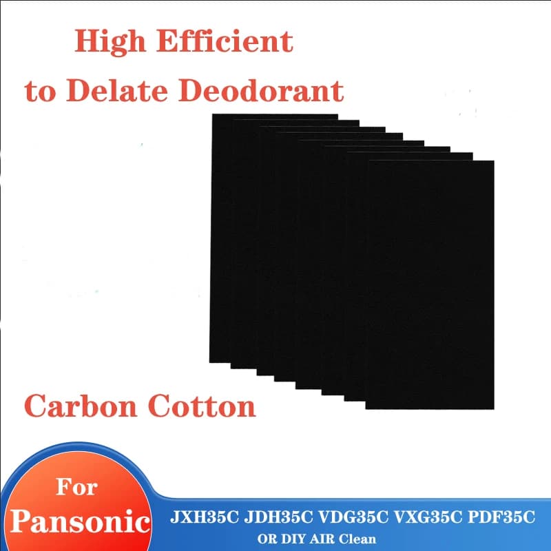 Filtro in cotone per purificatore d'aria 400*217*5mm, filtro a carbone attivo per ricambi purificatori d'aria JXH35C JDH35C VDG35C VXG35C PDF35C