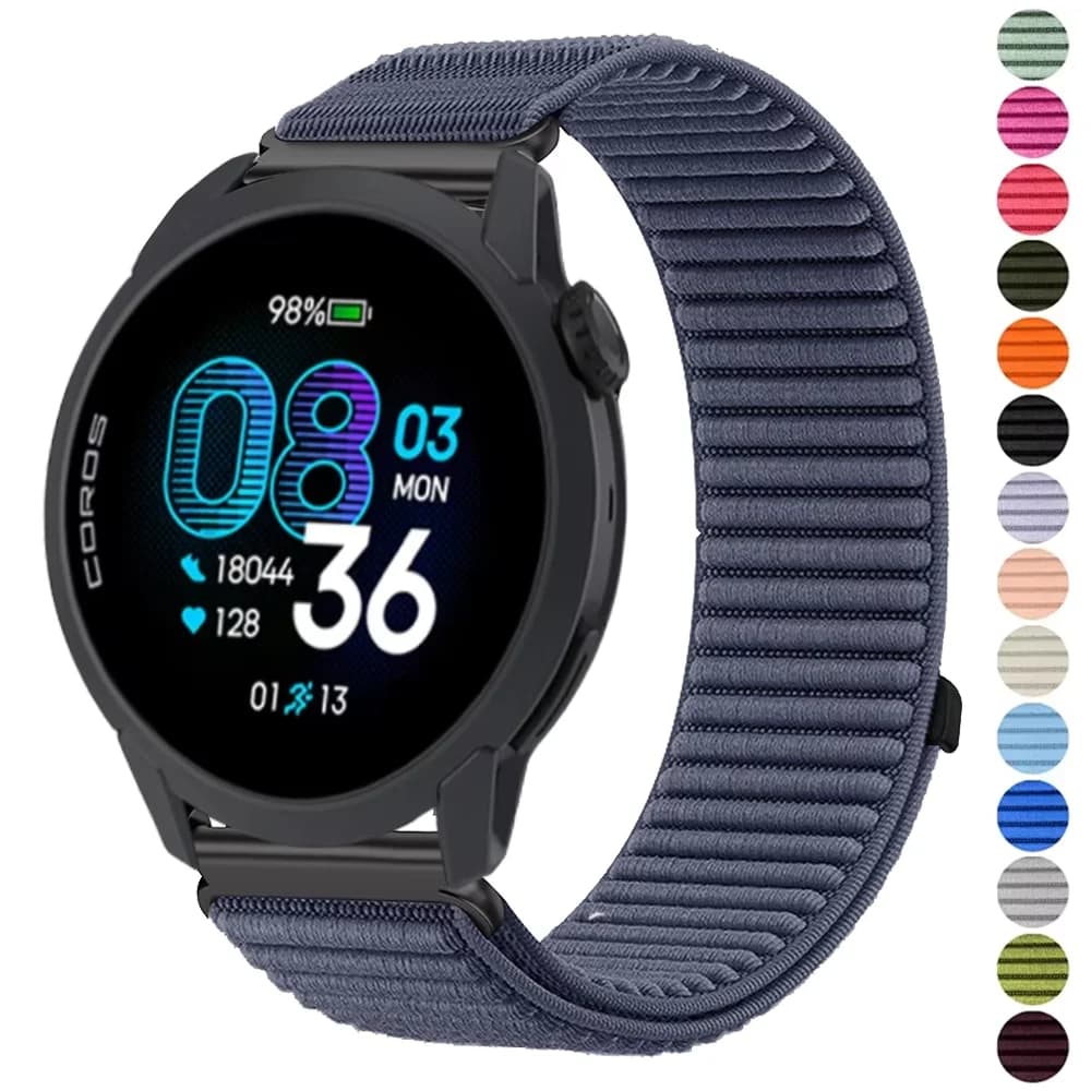 Nylon Loop Band For COROS PACE 4 3 2/APEX 4/APEX Pro Wristband For COROS APEX 2 Pro 46mm 42mm Bracelet 20mm 22mm Watch Strap