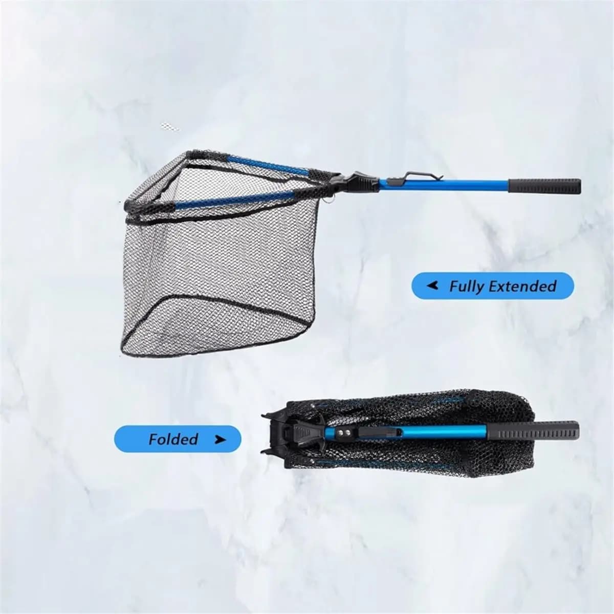POPULAR-Folding Fishing Brail Net Telescopic Fishing Landing Net Scoop Net Fishing Part