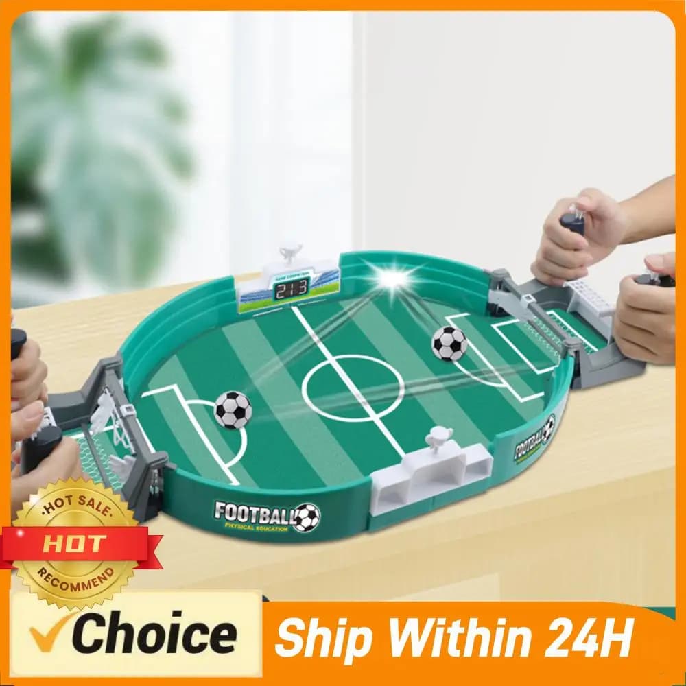 Mini Calcio Balilla da Tavolo, Facile Installazione, Gioco Sicuro e Robusto, Calcio Balilla per Genitori e Figli, Regalo per Feste per Bambini