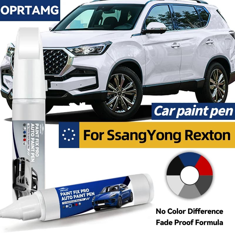 Car paint touch up pen For SsangYong Rexton car care automotive paint repair acrylic paints automotive accessories detailing