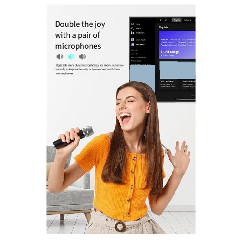 Altoparlante Bluetooth SD306plus Owl potente e portatile con doppio microfono A