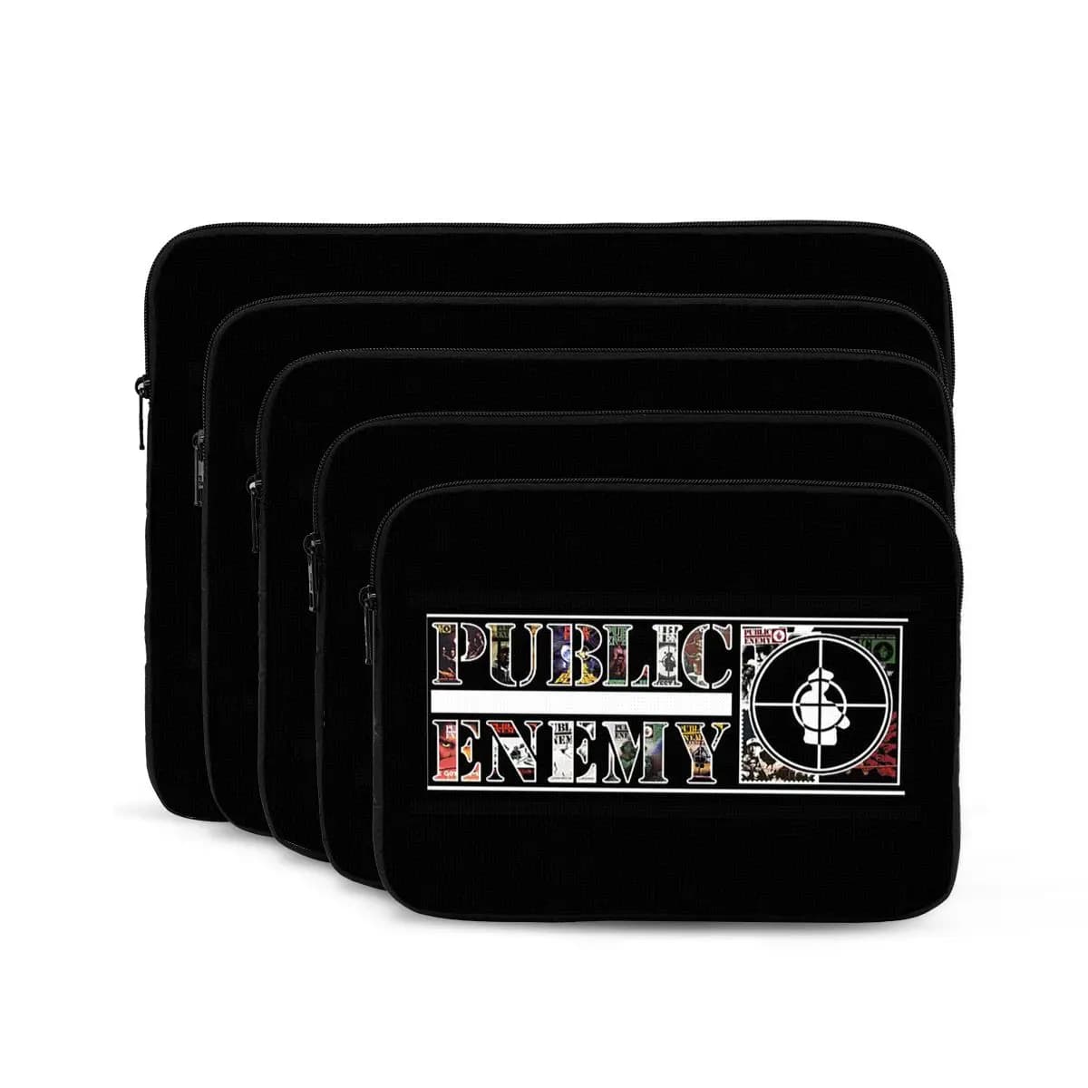 Custodia per laptop con logo Public Enemy per notebook Custodia per custodia per notebook da 10 12 13 15 17 pollici Custodia antiurto per tablet