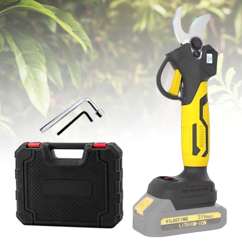 Wireless pruning electric shears, LED display, compatible with Makita 18V battery, professional electric garden scissors