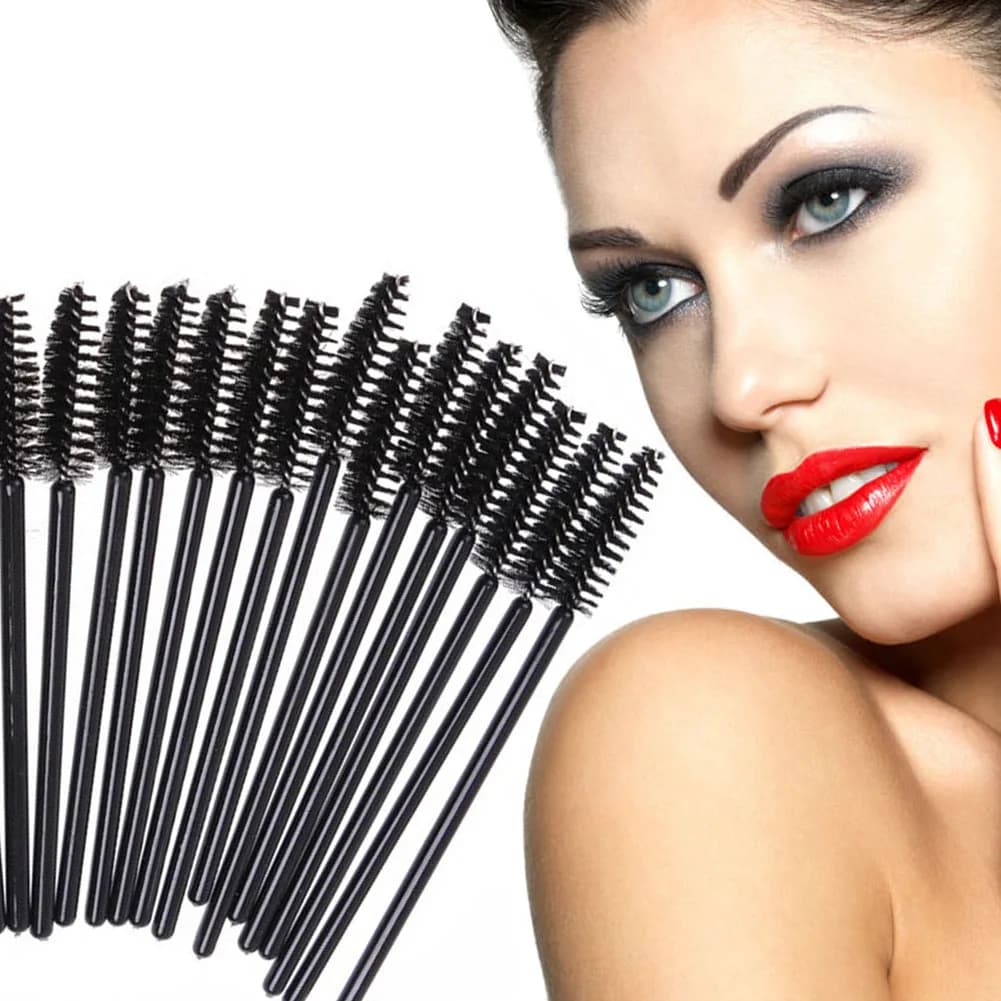 Applicatori per Mascara 100/300 pz, Pennelli Monouso per Extension Ciglia, Spazzole per Ciglia, Bacchette e Spoolie per Donna, Strumento per il Trucco - Ingrosso