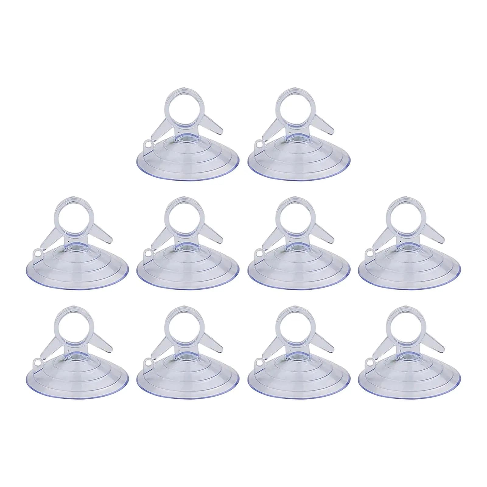 Fixing Suction Cups for Glass Window Transparent PVC Sucker Holder Car Sun Shade Windshield Mount Small Hooks for Bathroom