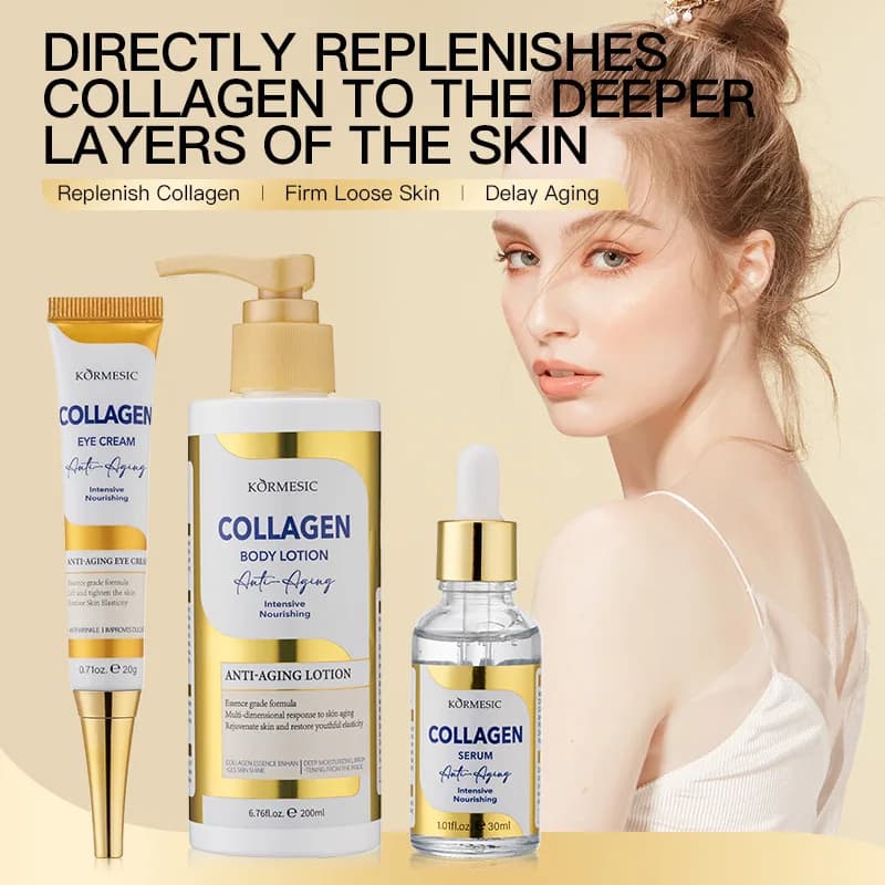 KORMESIC Serum Faced with Collagen Hydrating Hydrating Collagen Lighting Essence for Skin Care