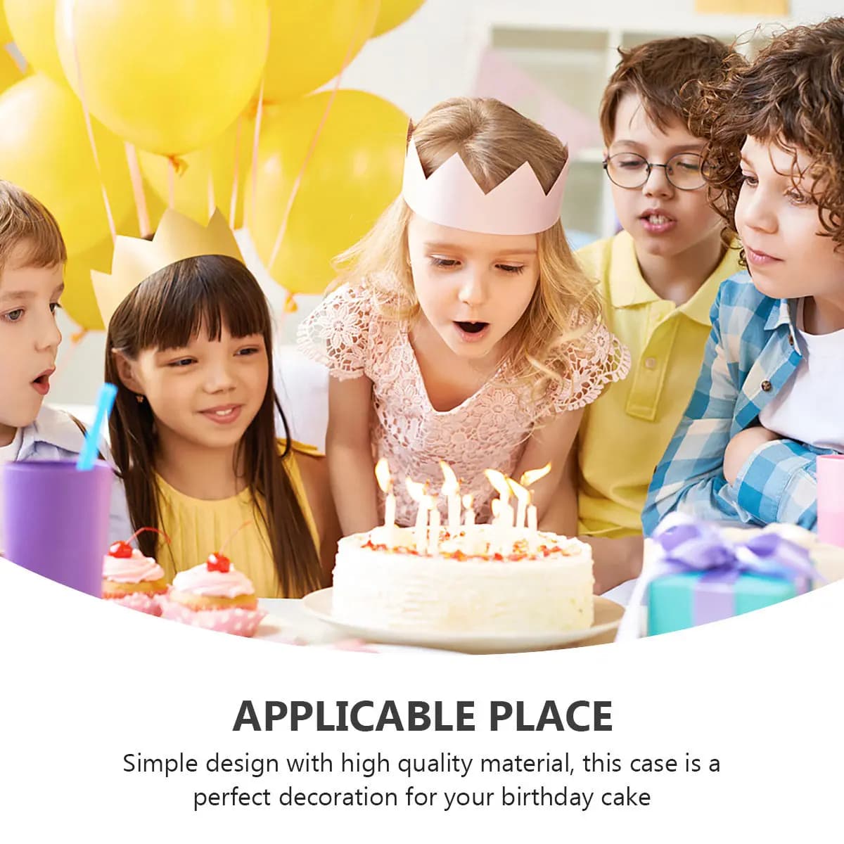 1Pcs Transparent Cake Box Hexagonal Shape Plastic Paper Material Safe for Food Simple Fashion Cake Storage Container Party Decor