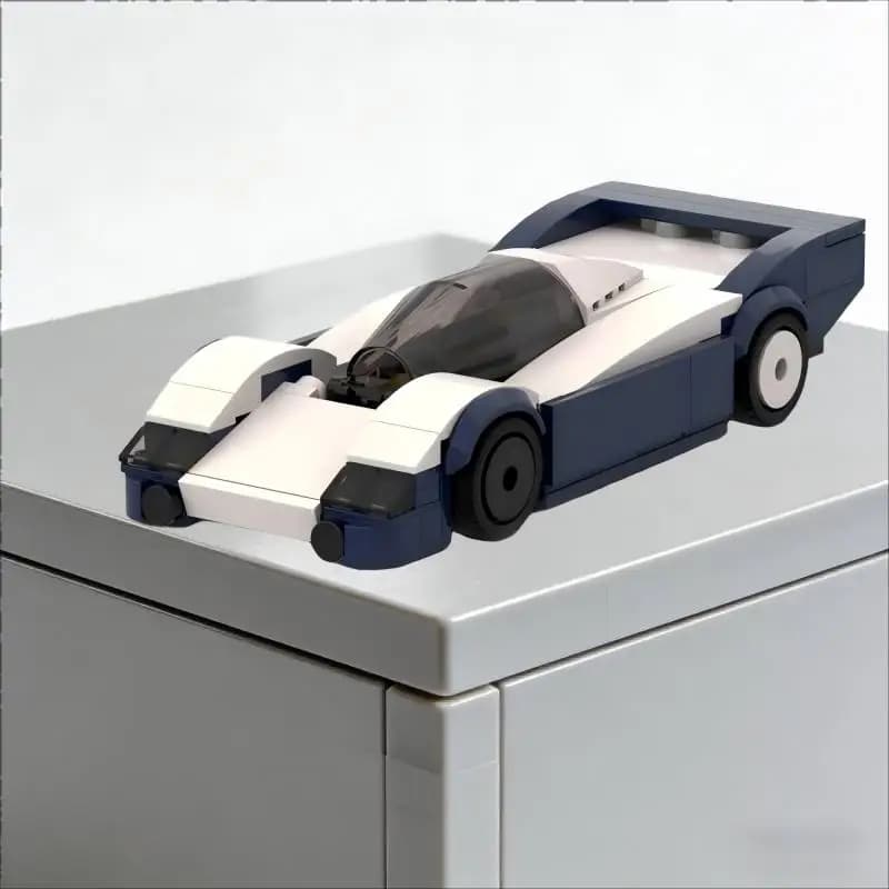 MOC-114466 Top Tier Racing Sports Car Building Block City Car Model 232PCS DIY Educational Children's Toy Gift