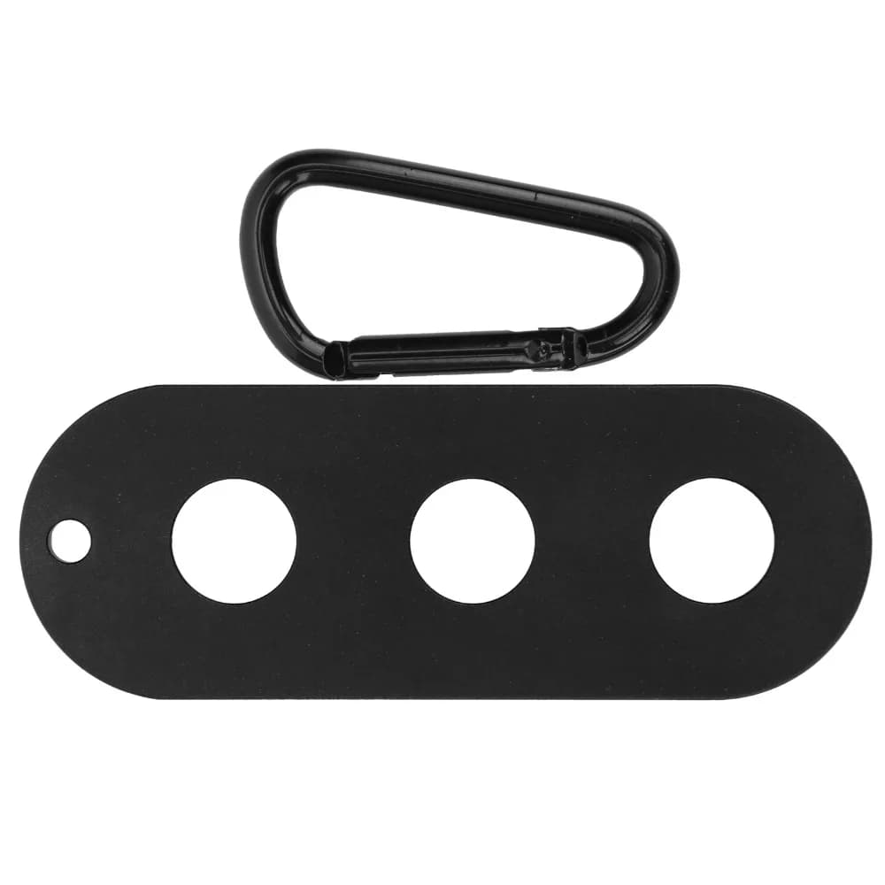 Supporto a 3 fori Protezione per giunti per stecche Chiusura con fibbia in alluminio Custodia protettiva per giunti per bastoncini da biliardo Supporto per protezione per giunti per attrezzi