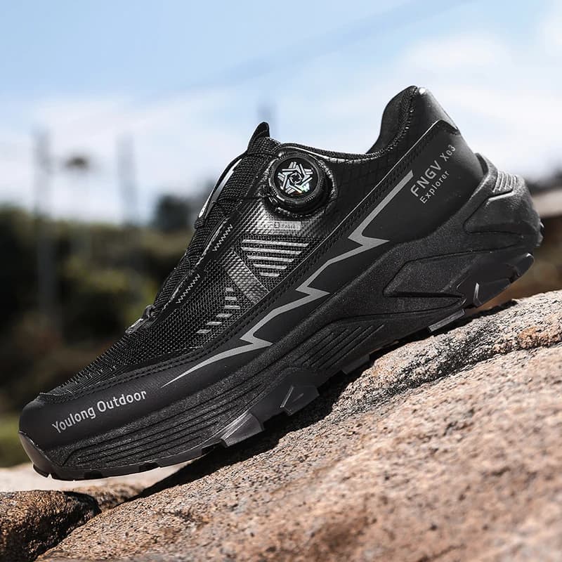 Mens Sneakers Comfortable Soft Sole Running Shoes Man Casual Outdoor Anti Slip Shock-absorbing Versatile Off Road Hiking Shoes