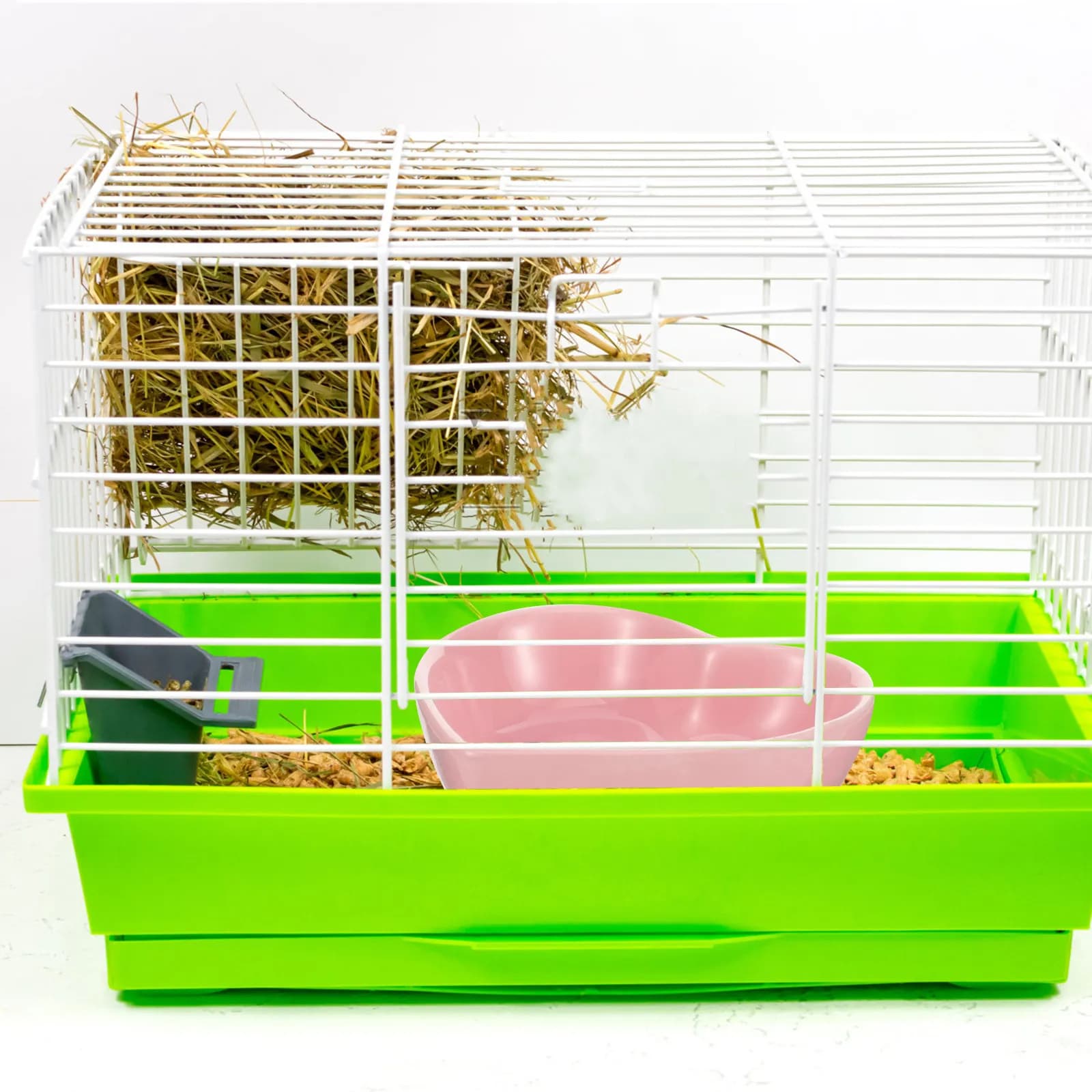 Ciotola per Animali in Ceramica a Forma di Cuore, Resistente all'Usura, Superficie Liscia, Ciotola per Acqua per Criceti, Mangiatoia per Conigli, Ciotole per Alimenti per Animali Domestici