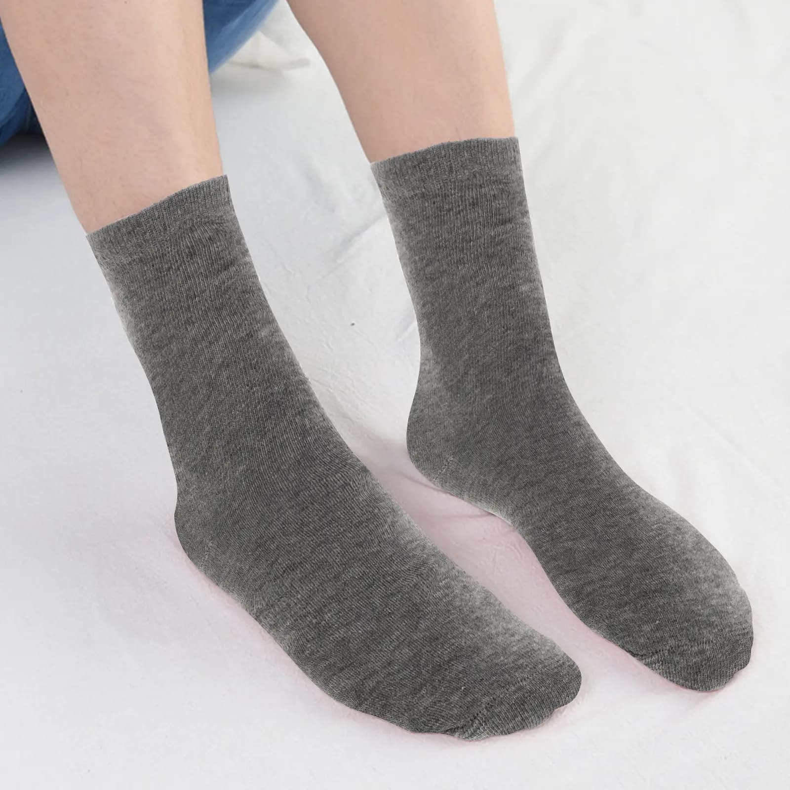 1 Paio di Calzini Idratanti in Gel per la Cura dei Piedi, per Uomo e Donna, Riparazione Profonda per Piedi Secchi e Screpolati, Uso Notturno