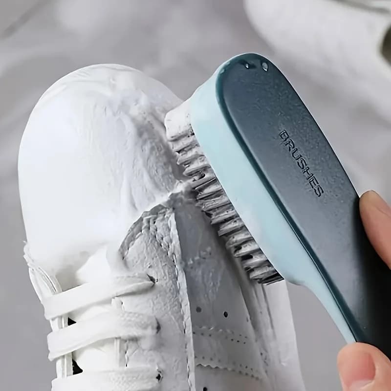 Spazzola per la pulizia delle scarpe per negozio di scarpe, vestiti in plastica che puliscono strumenti di pulizia multifunzionali Accessorio per spazzole per il lavaggio commerciale