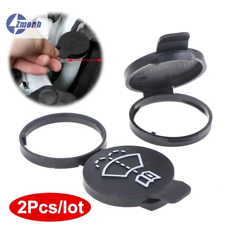Novità! 2 Pezzi Tappo Serbatoio Acqua Lavavetri Auto Coperchio Serbatoio Liquido Tergicristalli Accessori Auto