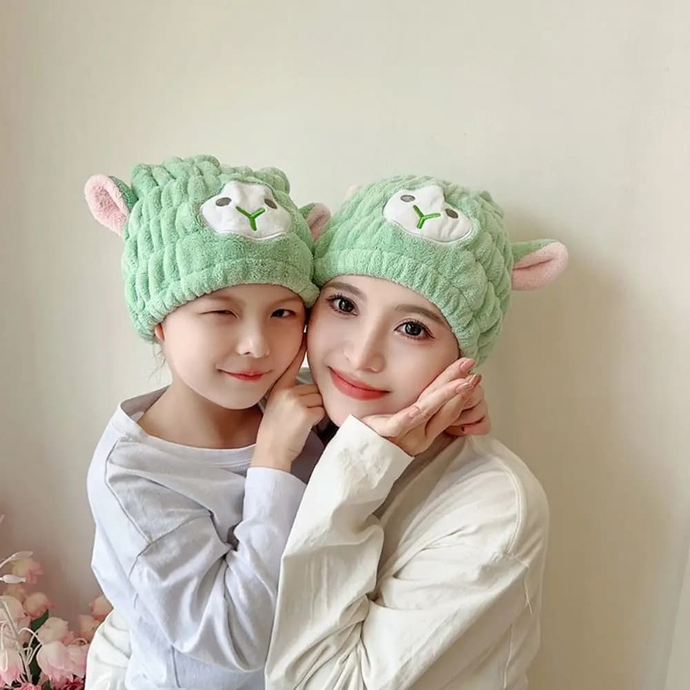 Coral Fleece Microfiber Towels Wrap Head Towel Absorption Turban Quick DryingTowel Shower Caps Bath Hats Dry Hair Cap