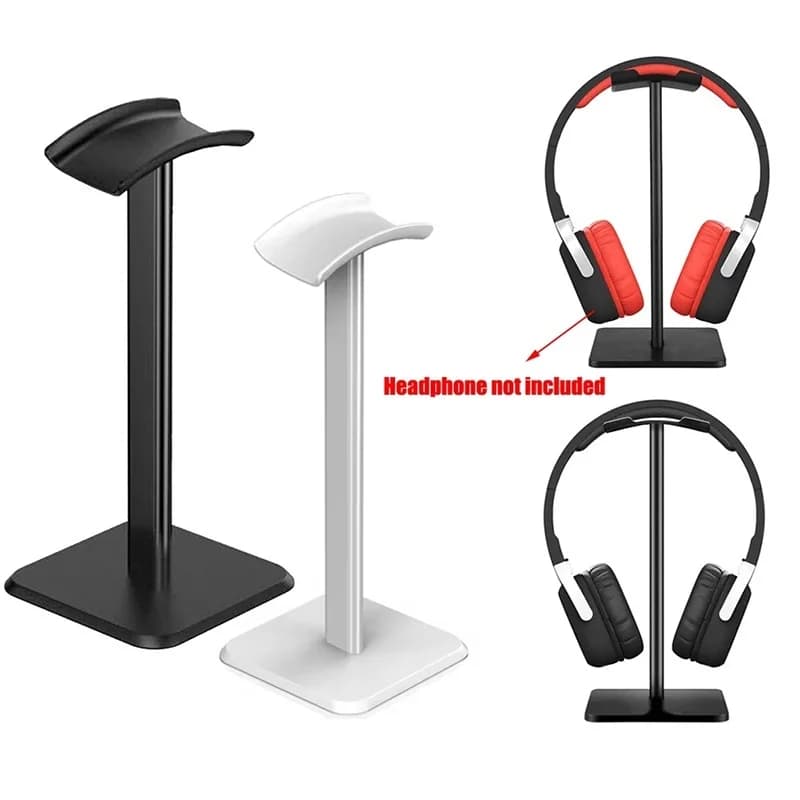 Universal Headset Stand Detachable Headphone Holder Gaming Headset Desk Organizer Bracket Plastic Gaming Earphones Display Rack