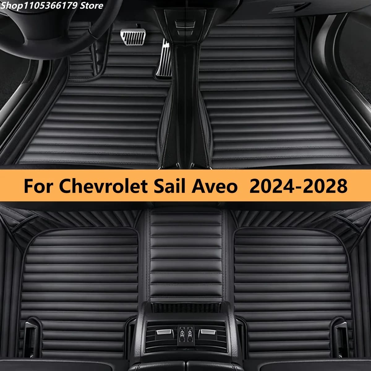 Tappetini Auto Personalizzati per Chevrolet Sail Aveo 2024 2025 2026 2027 2028, Tappeti e Moquette per Veicoli