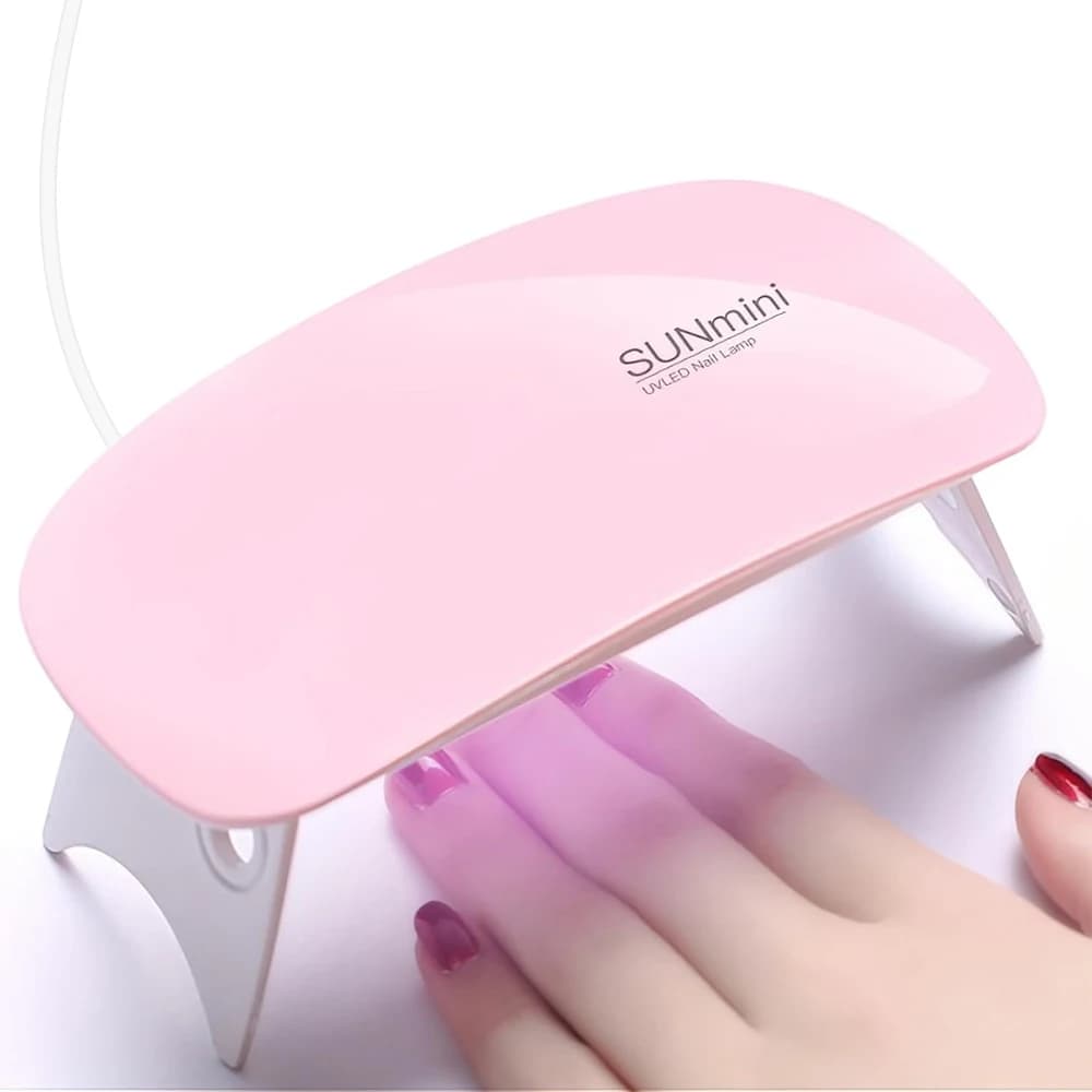 Professional UV LED Nail Lamp, USB Powered Nail Curing Light for Quickly Gel Nails, Portable Foldable Gel Polish Drying Machine