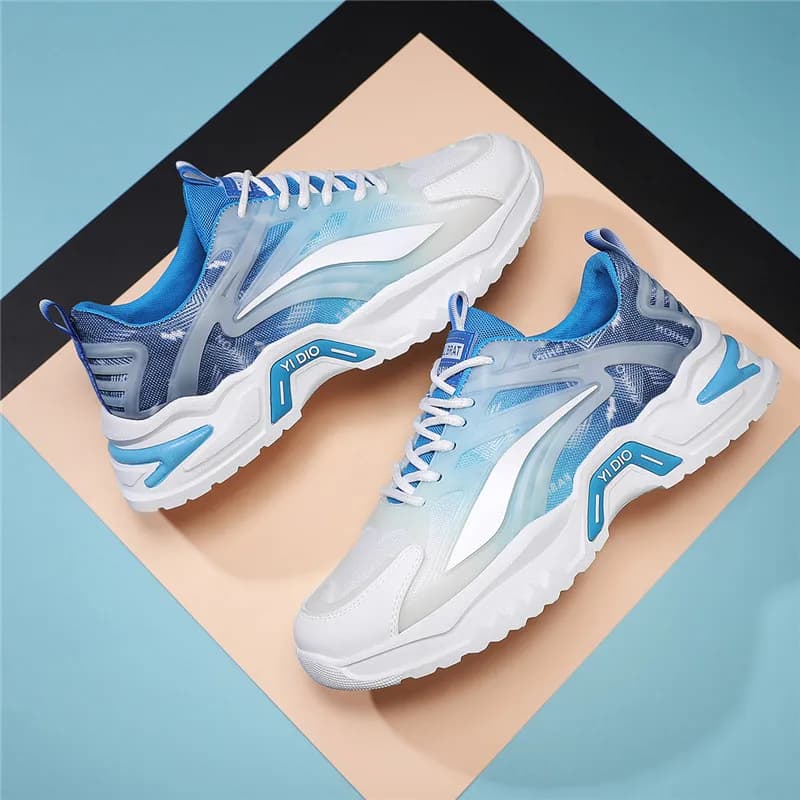 2025 Scarpe da ginnastica casual da uomo di moda comode scarpe sportive da palestra traspiranti da uomo scarpe da corsa con supporto imbottito scarpe da allenamento per tennis