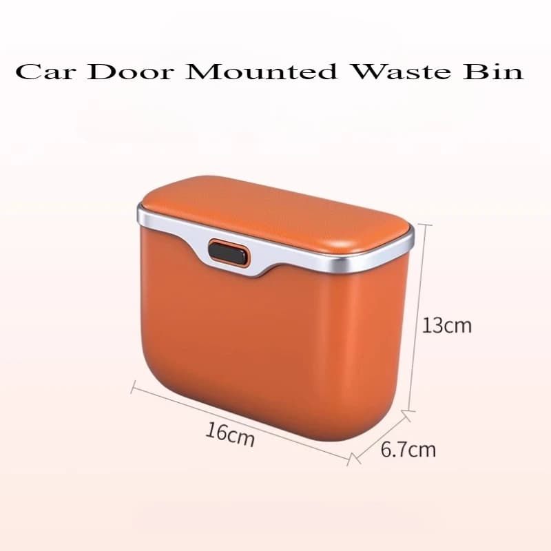 Bidone dei rifiuti montato su porta dell'auto per modelli ZEEKR X 001 009 007 7X 9X MIX, supporto per sacchetto della spazzatura per organizer automatico