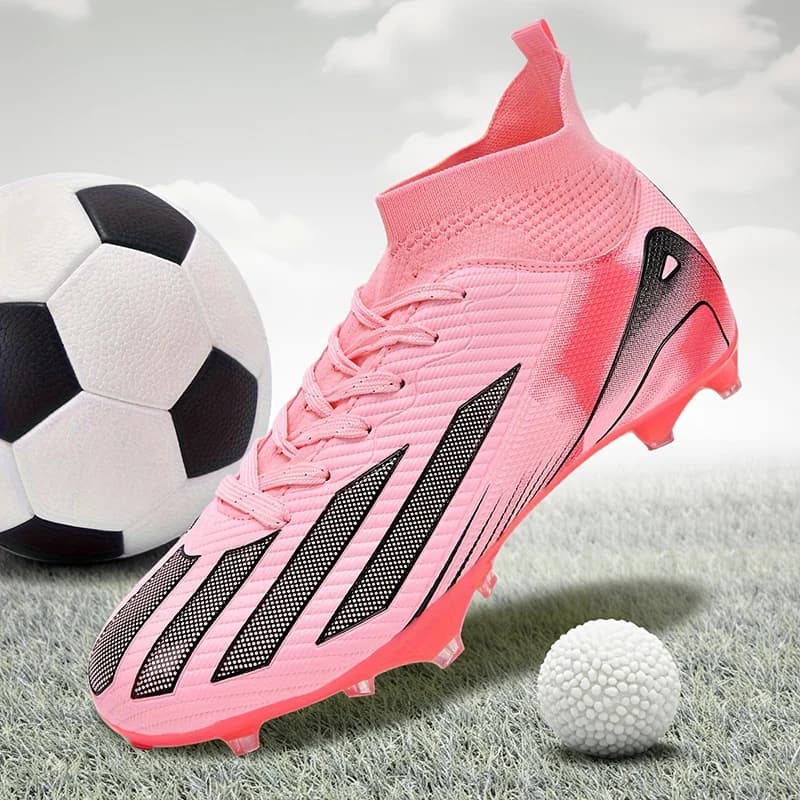 Nuovi Scarpini da Calcio per Uomo, Scarpe da Calcio per Ragazzi, Calzature Sportive Antiscivolo Ultraleggere per Adulti, Comode per Allenamento e Partite su Erba
