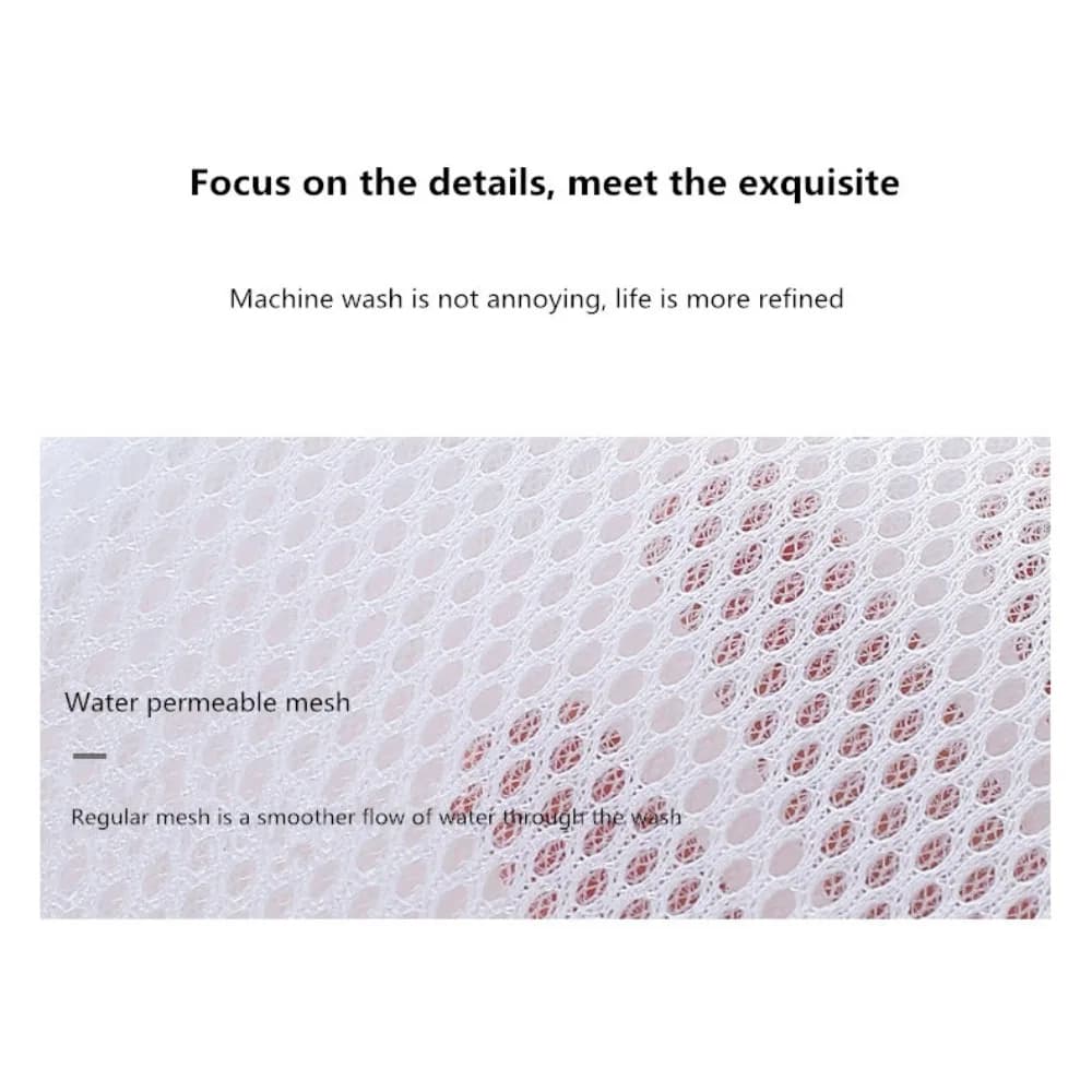 Underwear bag for polyester bra fashion Home cleaning accessories Anti-deformation zipper bag Reusable underwear bag