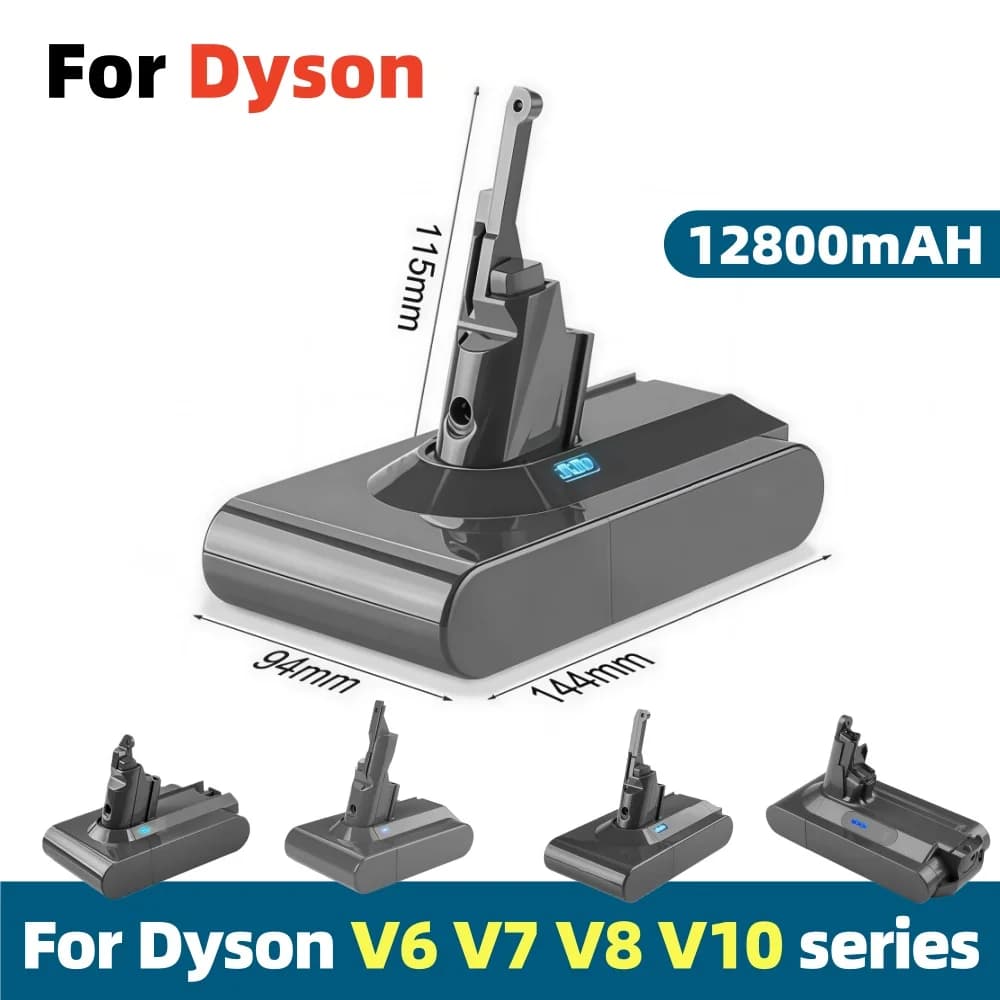 New for Dyson V6 V7 V8 v10 Vacuum Cleaner Rechargeable Battery Series SV07 DC62 DC58 DC31 Absolute Fluffy Animal Pro Bateria