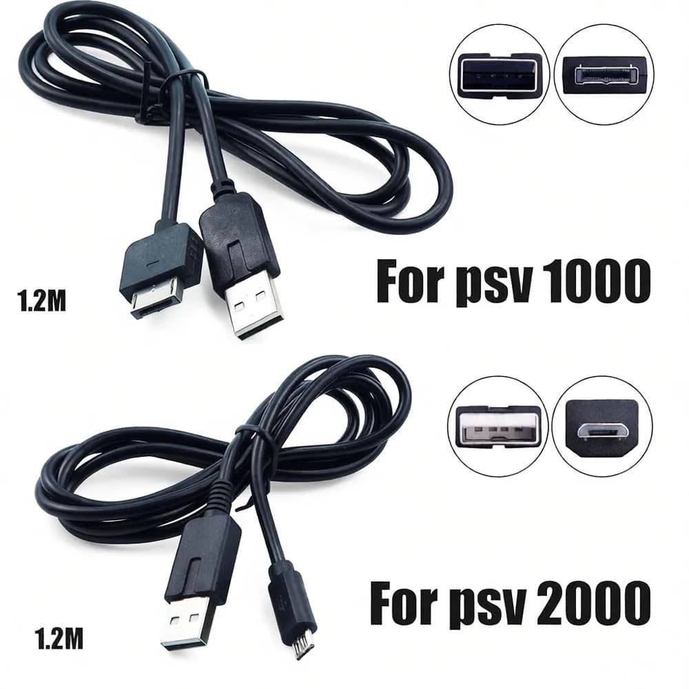 Cavo di ricarica USB di alta qualità per Sony Playstation PS Vita psv1000 Psvita PS Vita PSV 2000, adattatore di alimentazione
