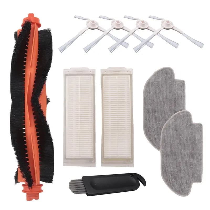 M04K Per Xiaomi S12 / B106GL / S10 Spazzola Principale, Spazzola Laterale, Filtro HEPA, Panno per Robot Aspirapolvere - Ricambio e Accessorio