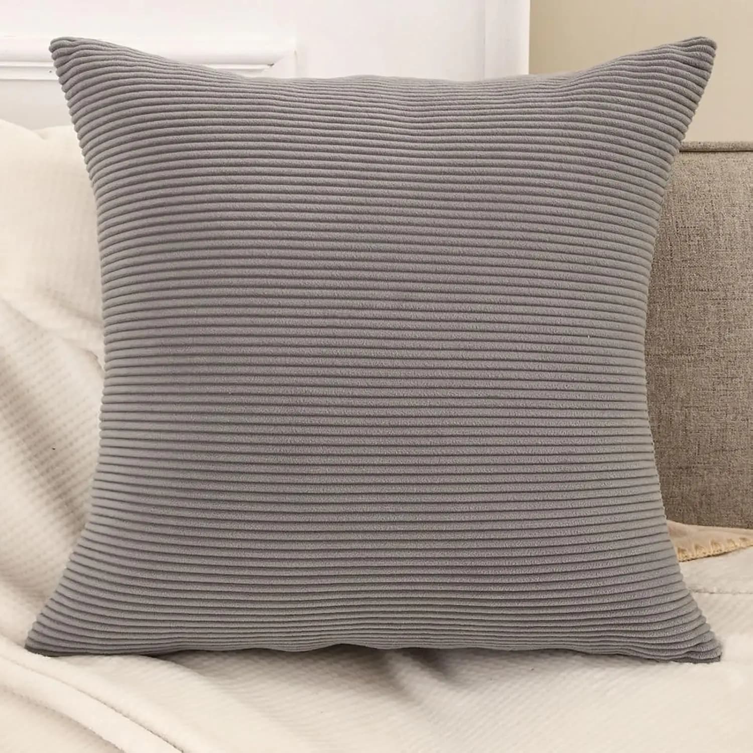 Cuscini Personalizzati in Corduroy per Divano, Cuscino Lombare, Cuscini per Sedia da Giardino/Patio, Cuscini per Panchina, Cuscini per Braccioli, Cuscini Morbidi per Schienale