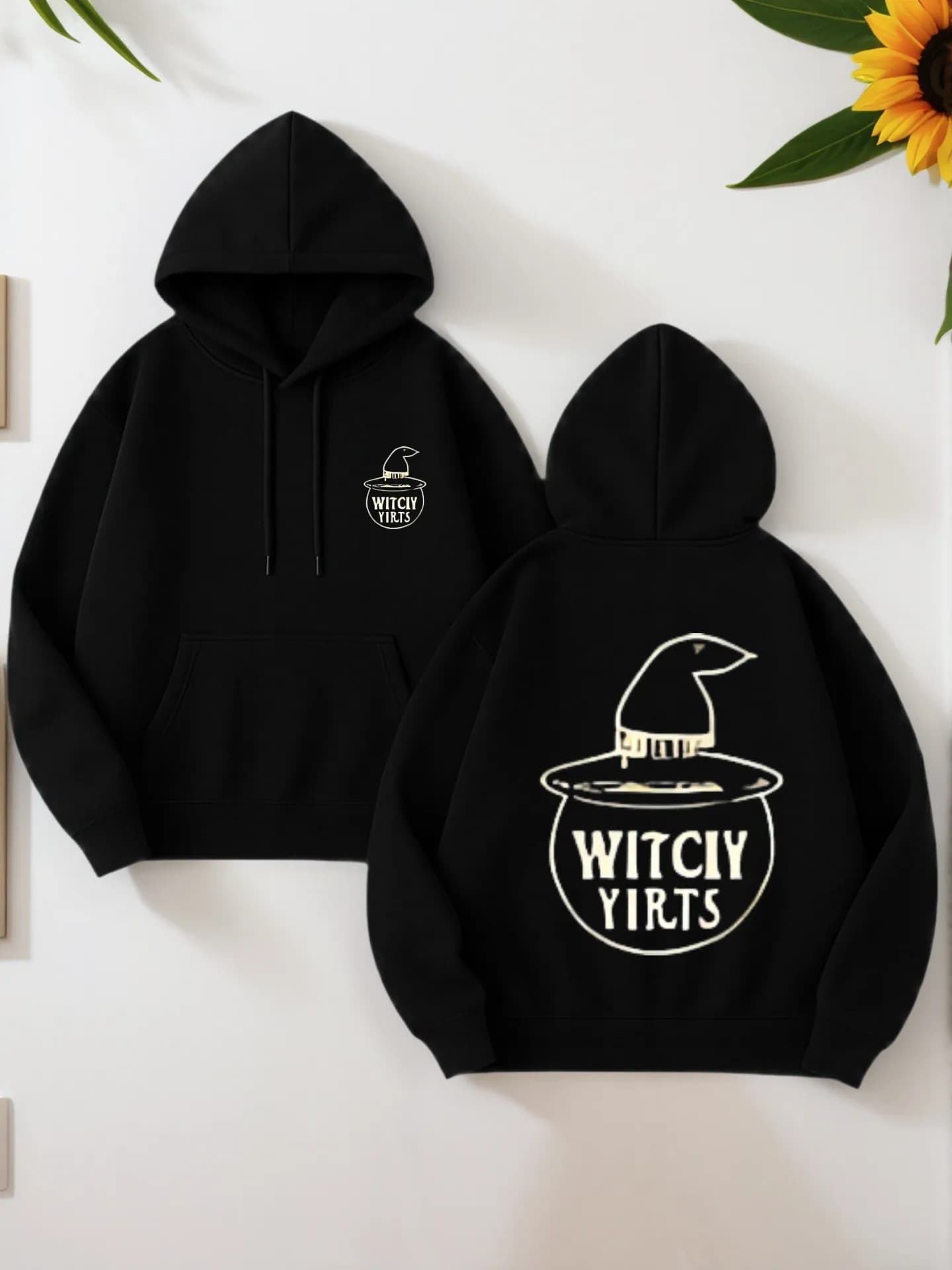 Felpa con cappuccio grafica da uomo, stile streetwear, misto cotone, stampa di cartoni animati, per giovani uomini, da indossare tutti i giorni