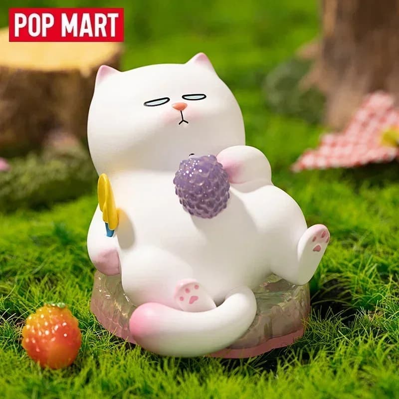 Pop Mart Vivicat Lazy Friends Series Genuine Blind Box Mystery Box Guess Bag Toys Doll Cute Anime Figure Desktop